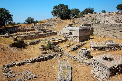 Ancient Greek Troy City