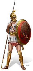 Ancient Greek Warriors by hellenicart.