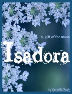 Baby Girl Name Isadora