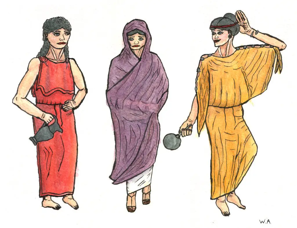 Clothing in ancient Greece - Ancient Greece Facts.com