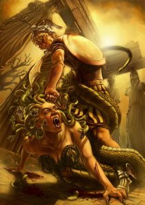 Perseus vs Medusa Gorgon