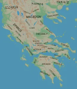 Regions of ancient Greece