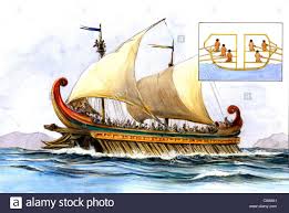 Trireme Ancient Greece Ships
