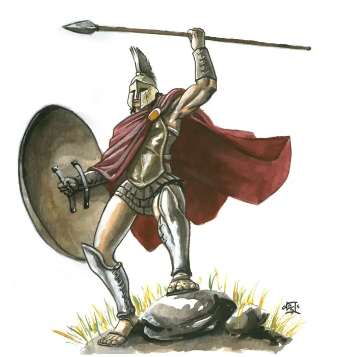 Spartan Warrior - Ancient Greece Facts.com