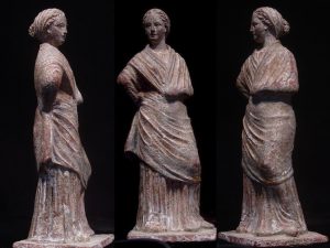 Tanagra Greek Figure of a Lady