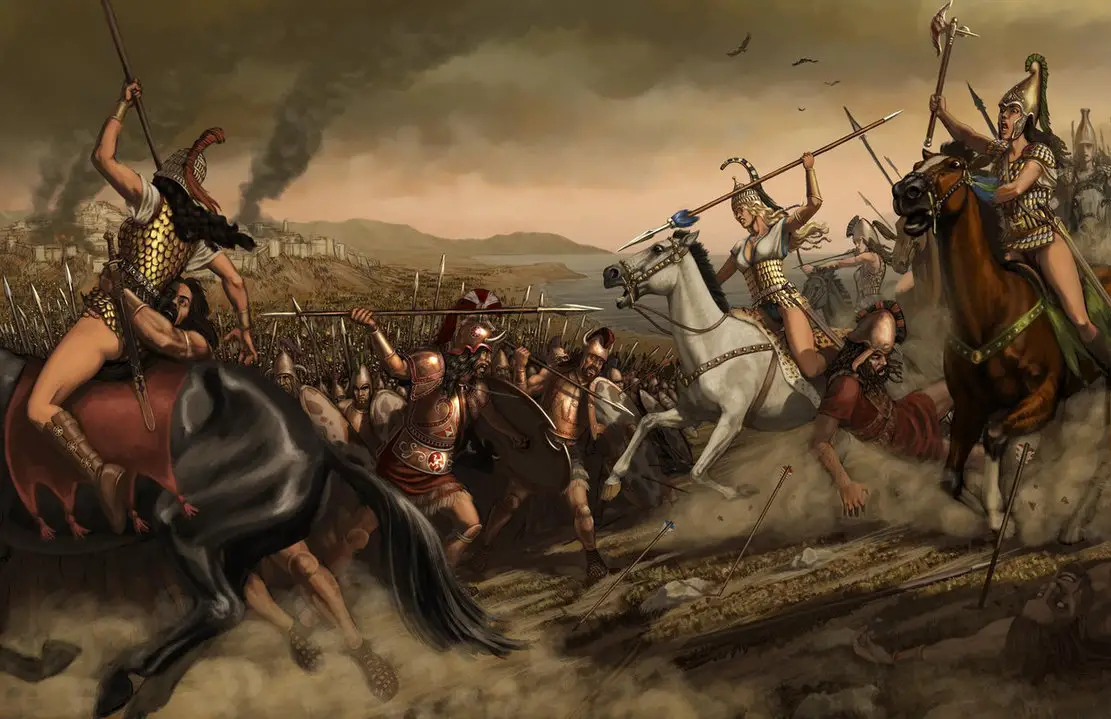 Ancient Greek Trojan War, Greek Armament, The War, After the War