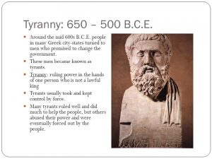 Ancient Greek Tyrants