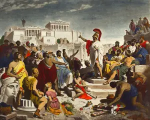 democracy of the greece