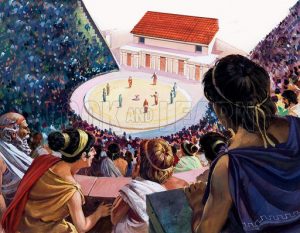 ancient greek theater performance