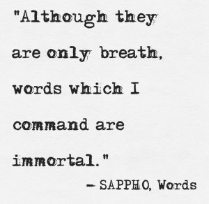 saphho word