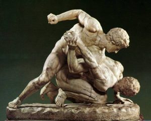 Ancient Olympic Wrestling